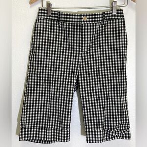 LRL Lauren Active Ralph Lauren - Gingham Bermudas Shorts - Women’s size 6